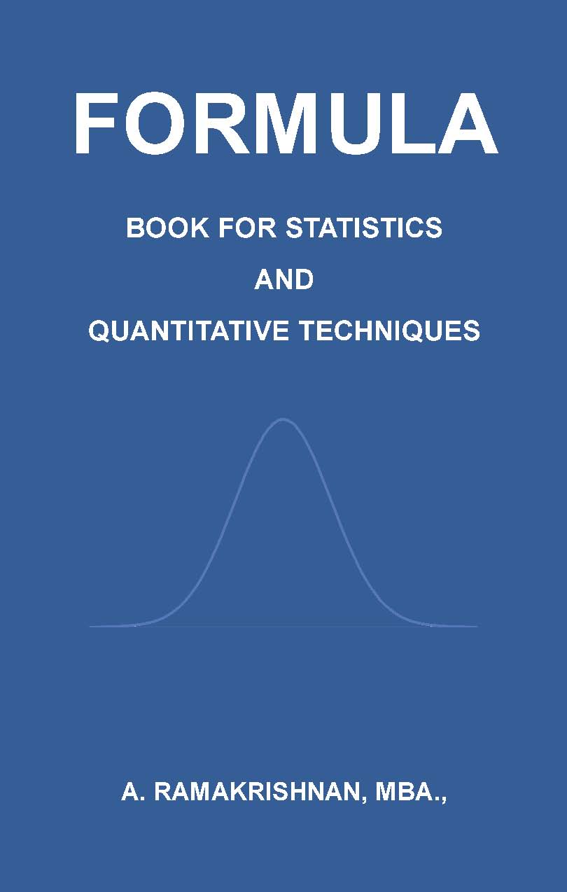 Formula: Book for Statistics and Quantitative Techniques